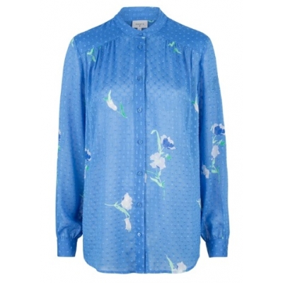 Dante 6 Bia Flower Blouse - Sky Blue Dante 6 Bia Flower Blouse - Sky Blue